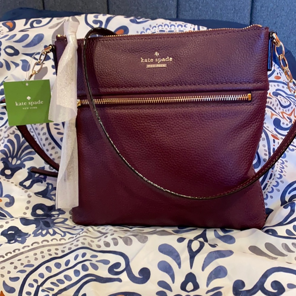 Kate spade jackson top zip crossbody